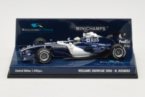 Williams FW28 Cosworth #10 N. Rosberg Williams F1 Team Showcar 2006 Minichamps 1:43 400060080 Metall
