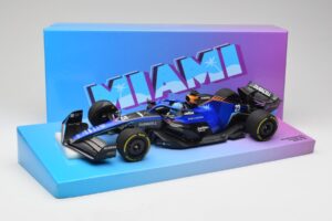 Williams FW44 #23 A. Albon Miami GP 2022 Minichamps 1:18 147220523 Metall — Bild 7 von 7