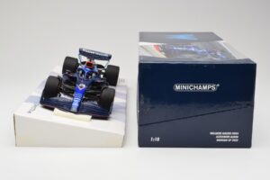 Williams FW44 Mercedes #23 A. Albon Bahrain GP 2022 Case Edition Minichamps 1:18 147220123 Resin — Bild 6 von 7