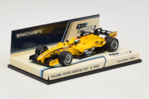 Williams FW29 Toyota A. Wurz Williams F1 Team Showcar 2007 Minichamps 1:43 400070087 Metall — Bild 2 von 5