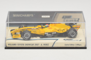 Williams FW29 Toyota A. Wurz Williams F1 Team Showcar 2007 Minichamps 1:43 400070087 Metall — Bild 4 von 5