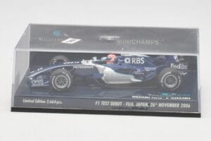 Williams FW28 Toyota K. Nakajima F1 Test Debut 2006 Minichamps 1:43 400060135 Metall — Bild 6 von 6