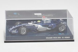 Williams FW28 Toyota #7 M. Webber F1 2006 Minichamps 1:43 400060009 Metall — Bild 5 von 5