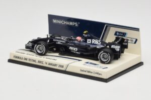 Williams Toyota FW29B K. Nakajima Jerez Test 14. Januar 2008 Minichamps 1:43 400080108 Metall — Bild 3 von 5