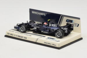 Williams FW30 Toyota #8 K. Nakajima Test Jerez Feb 2008 Minichamps 1:43 400080208 Metall — Bild 3 von 5