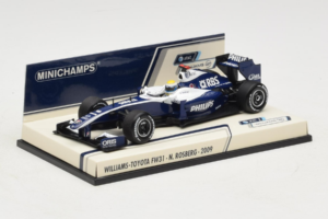 Williams FW31 Toyota #16 N. Rosberg F1 2009 Minichamps 1:43 400090016 Metall — Bild 2 von 5