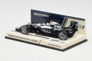 Williams FW30 Toyota Showcar #16 N. Rosberg F1 2008 Minichamps 1:43 400080077 Metall — Bild 3 von 5
