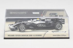 Williams FW30 Toyota Showcar #16 N. Rosberg F1 2008 Minichamps 1:43 400080077 Metall — Bild 5 von 5