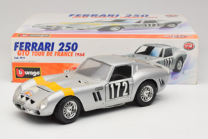 Ferrari 250 GTO #172 Tour de France 1964 Bburago 1:18 7011 Metall — Bild 8 von 8