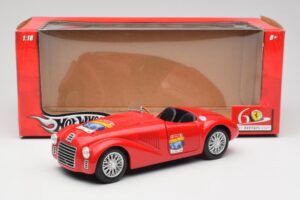 Ferrari 166 MM Barchetta Rot Hot Wheels 1:18 B6054 Metall — Bild 8 von 8