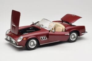 Ferrari 250 GT California Spider LWB Kastanienrot Hot Wheels 1:18 25727 Metall — Bild 2 von 8