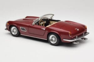 Ferrari 250 GT California Spider LWB Kastanienrot Hot Wheels 1:18 25727 Metall — Bild 7 von 8