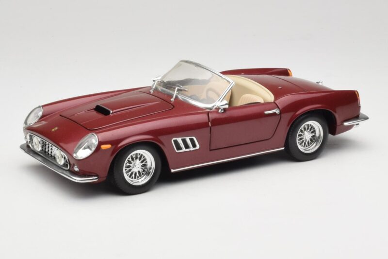 Ferrari 250 GT California Spider LWB Kastanienrot Hot Wheels 1:18 25727 Metall