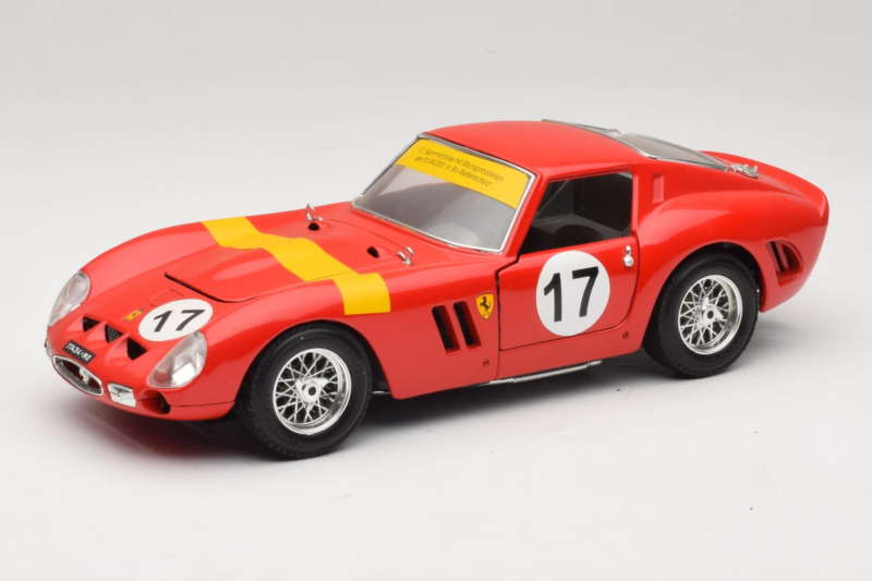 Ferrari 250 GTO #17 Bburago Sammlerborse Rot Bburago 1:18 3007-P1 Metall