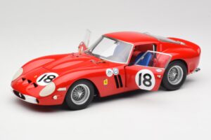 Ferrari 250 GTO #18 P. Rodriguez Daytona Continental 3 Hours Winner 1963 Kyosho 1:18 08438F Metall — Bild 2 von 8
