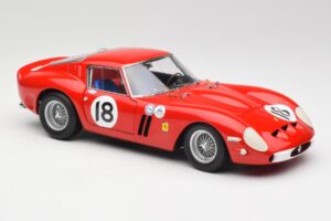 Ferrari 250 GTO #18 P. Rodriguez Daytona Continental 3 Hours Winner 1963 Kyosho 1:18 08438F Metall — Bild 6 von 8