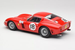 Ferrari 250 GTO #18 P. Rodriguez Daytona Continental 3 Hours Winner 1963 Kyosho 1:18 08438F Metall — Bild 7 von 8