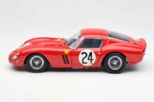 Ferrari 250 GTO #24 J. Blaton / G. Langlois 2nd 24 Hours of Le Mans 1963 Kyosho 1:18 08432C Metall — Bild 4 von 8