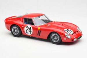 Ferrari 250 GTO #24 J. Blaton / G. Langlois 2nd 24 Hours of Le Mans 1963 Kyosho 1:18 08432C Metall — Bild 6 von 8