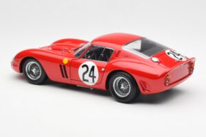 Ferrari 250 GTO #24 J. Blaton / G. Langlois 2nd 24 Hours of Le Mans 1963 Kyosho 1:18 08432C Metall — Bild 7 von 8