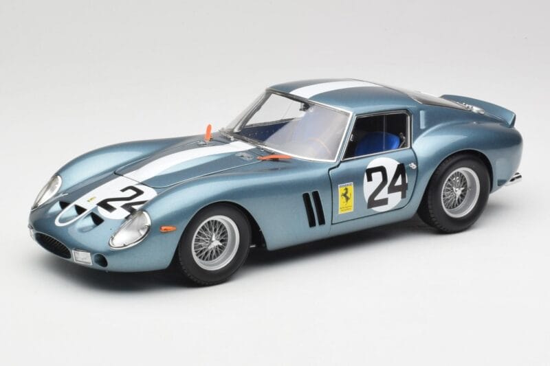 Ferrari 250 GTO #24 P. Rodriguez 12 Hours of Sebring GT3.0 Winner 1962 Kyosho 1:18 08438D Metall