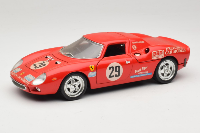 Ferrari 250 LM #29 Owens / Jones Monza 1992 Limitierte Auflage Bburago 1:18 3033-P3 Metall