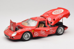Ferrari 250 LM Rot Weiß Essen Autographs Limitierte Auflage Bburago 1:18 3033-P4 Metall — Bild 2 von 8