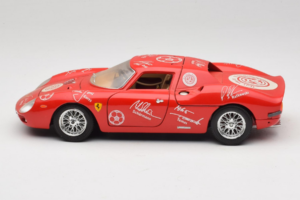 Ferrari 250 LM Rot Weiß Essen Autographs Limitierte Auflage Bburago 1:18 3033-P4 Metall — Bild 4 von 8