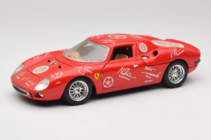 Ferrari 250 LM Rot Weiß Essen Autographs Limitierte Auflage Bburago 1:18 3033-P4 Metall
