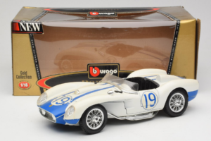 Ferrari 250 Testa Rossa #19 Weiß Replacement Box 1957 Bburago 1:18 3007-R5 Metall — Bild 8 von 8