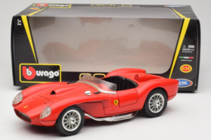 Ferrari 250 Testa Rossa Rot Replacement Box Bburago 1:18 3007-R2 Metall — Bild 8 von 8