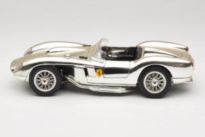 Ferrari 250 Testa Rossa Chrome Silber Bburago 1:18 3007-C1 Metall — Bild 4 von 8