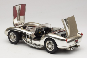 Ferrari 250 Testa Rossa Chrome Silber Bburago 1:18 3007-C1 Metall — Bild 5 von 8