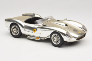 Ferrari 250 Testa Rossa Chrome Silber Bburago 1:18 3007-C1 Metall — Bild 6 von 8