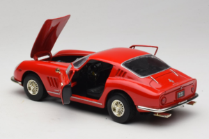 Ferrari 275 GTB/4 Rot Mit Palme auf der Haube ERTL 1:18 7483-P1 Metall — Bild 5 von 8