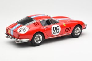 Ferrari 275 GTB Competizione #26 G. Biscaldi / A. de Bourbon Team Hugus 24 Hours of Le Mans 1966 CMC 1:18 M-199 Metall — Bild 2 von 6