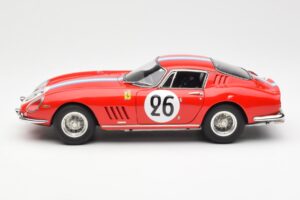 Ferrari 275 GTB Competizione #26 G. Biscaldi / A. de Bourbon Team Hugus 24 Hours of Le Mans 1966 CMC 1:18 M-199 Metall — Bild 3 von 6