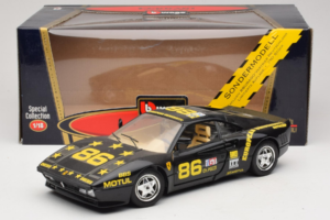 Ferrari 288 GTO #86 Schwarz Limitierte Auflage 1984 Bburago 1:18 3027-B1 Metall — Bild 8 von 8