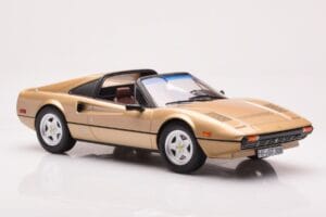 Ferrari 308 GTS Gold Limitierte Auflage Norev 1:18 187932 Metall — Bild 4 von 6