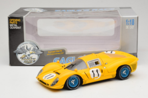 Ferrari 330 P4 #11 Gelb Spa-Francorchamps 1967 Eagles Race 1:18 38007-Y1 Metall — Bild 8 von 8