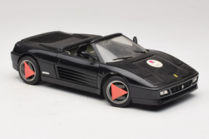 Ferrari 348 Spider Schwarz Mira 1:18 6181 Metall — Bild 6 von 8