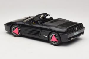 Ferrari 348 Spider Schwarz Mira 1:18 6181 Metall — Bild 7 von 8