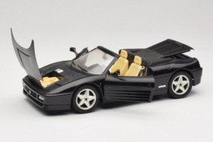 Ferrari 348 Spider Schwarz Mit Silbernen Felgen Mira 1:18 6918 Metall — Bild 2 von 8