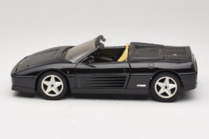 Ferrari 348 Spider Schwarz Mit Silbernen Felgen Mira 1:18 6918 Metall — Bild 4 von 8