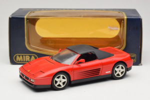 Ferrari 348 Spider Rot Mira 1:18 6180 Metall — Bild 8 von 8