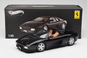 Ferrari 348 TS Schwarz Hot Wheels 1:18 X5481 Metall — Bild 8 von 8