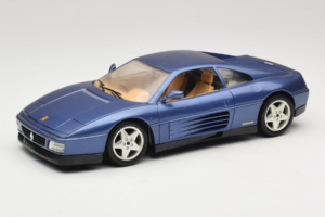 Ferrari 348tb Dunkelblau Metallic Bburago 1:18 3039-B1 Metall