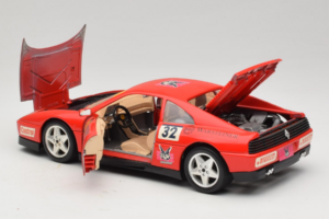 Ferrari 348 TB #32 Pirelli Rot 1989 Bburago 1:18 3039-P1 Metall — Bild 5 von 8