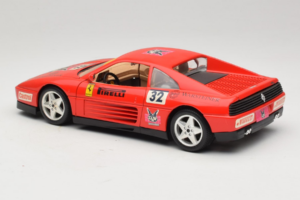 Ferrari 348 TB #32 Pirelli Rot 1989 Bburago 1:18 3039-P1 Metall — Bild 7 von 8