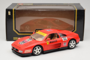 Ferrari 348 TB #32 Pirelli Rot 1989 Bburago 1:18 3039-P1 Metall — Bild 8 von 8